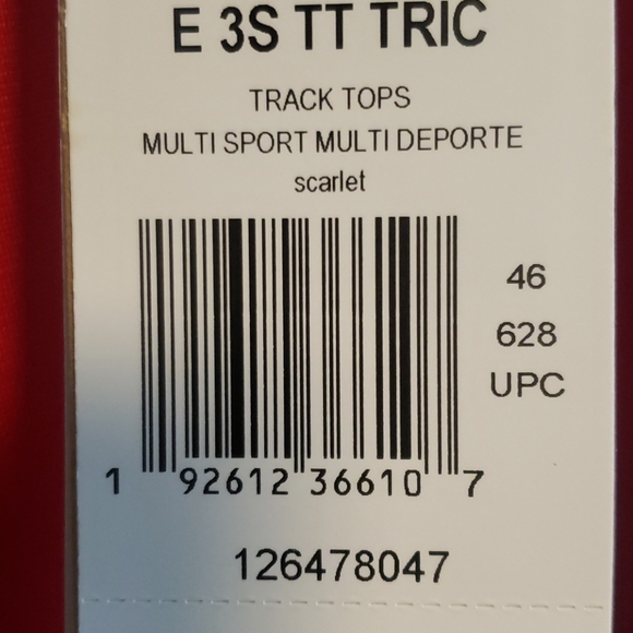 Adidas Red Track Jacket Small - Picture 4 of 4